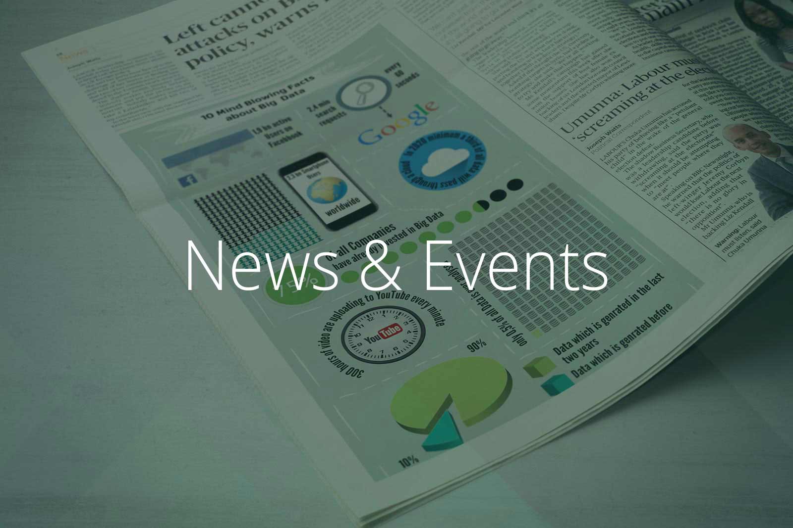 Illustration Zeitungsartikel, Neos IT Services, Unternehmenskultur und Mitarbeiter